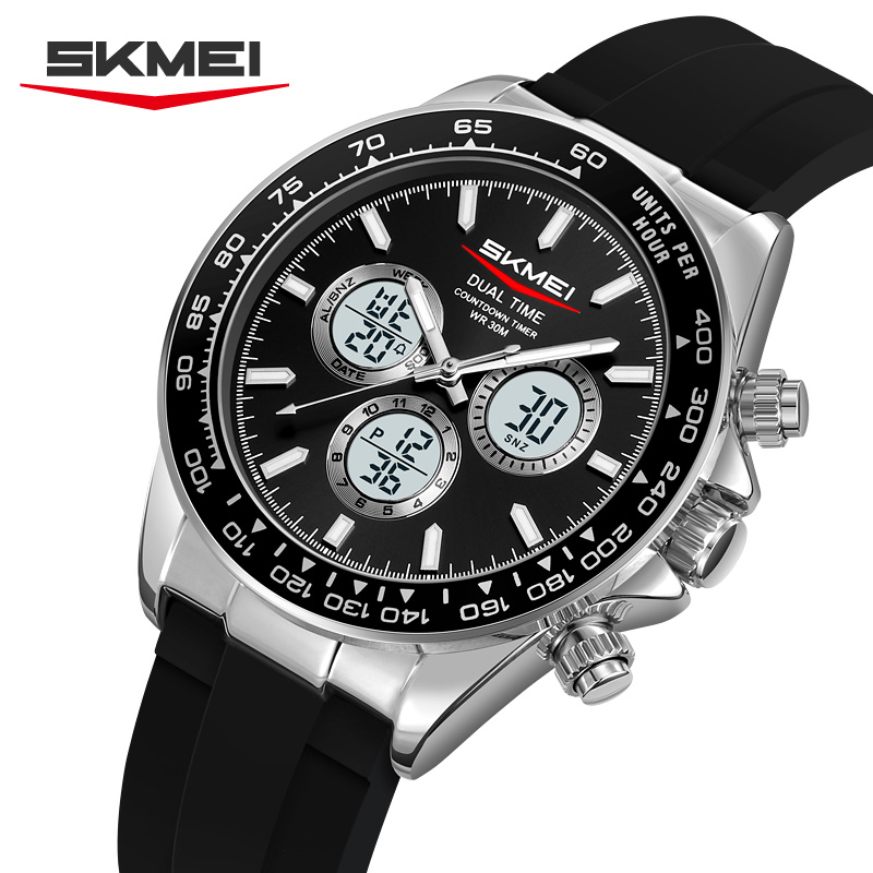Suede Strap Watch - SKMEI 2505 Business Luxury Men Quartz