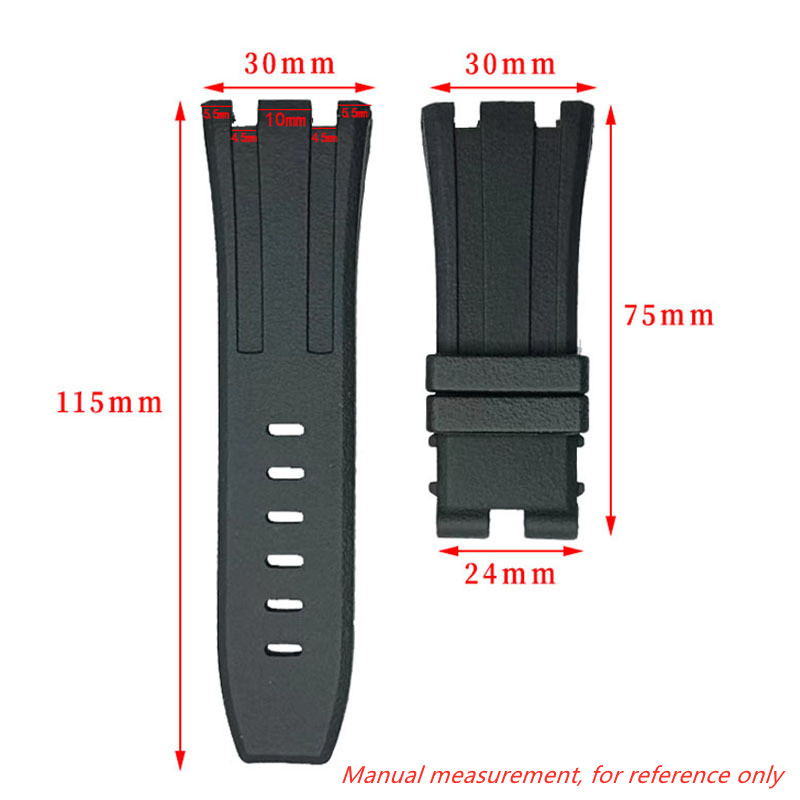 Rubber Silicone Watch Strap fo - Audemars Piguet Watch Royal Oak 评论和价格