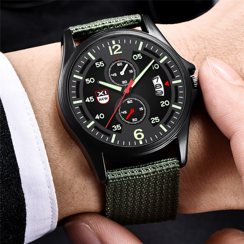Reloj Hombre Genuine XINEW Bra - Suede Strap Watch 评论和价格