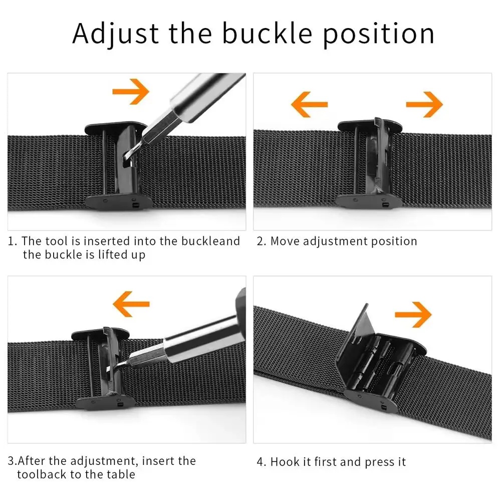 Metal Bands for Garmin Venu X1 - Mesh Strap Metal 评论和价格