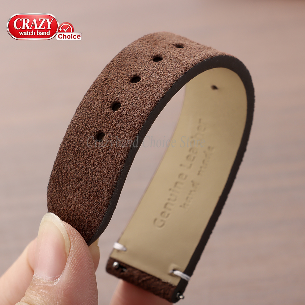 20mm 22mm Suede Leather Watch  - Suede Strap Watch 评论和价格
