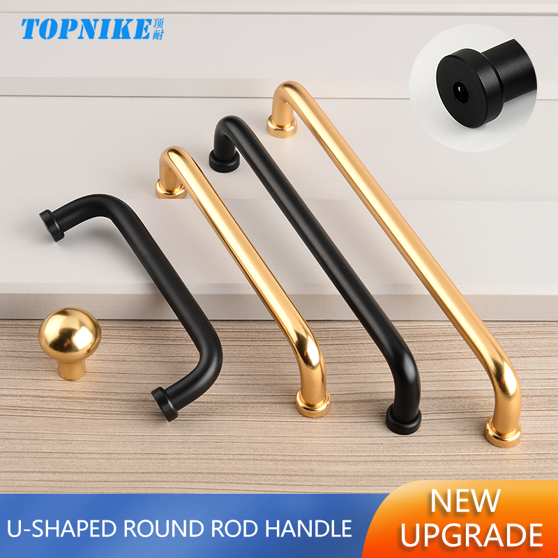 Modern Black Cabinet Handles f - Curved Spring Bar 评论和价格