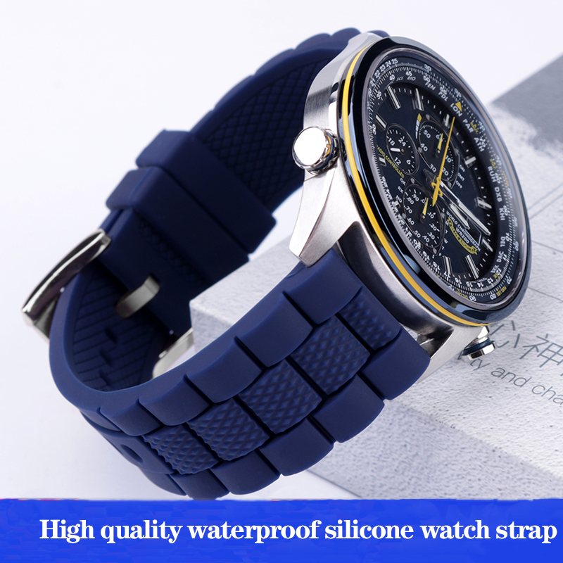 Silicone Watchband For Citizen - Citizen Watch Promaster 评论和价格