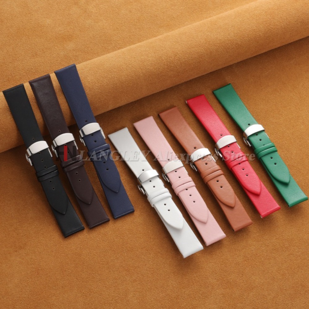 12/14/16/18/19/20/21/22mm Calf - Suede Strap Watch 评论和价格