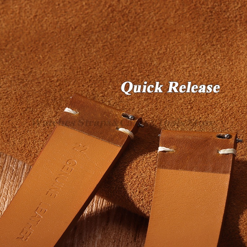 Handmade Retro Oil Wax Genuine - Suede Strap Watch 评论和价格